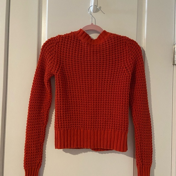 Cardigan-Dark Orange - Picture 2 of 3